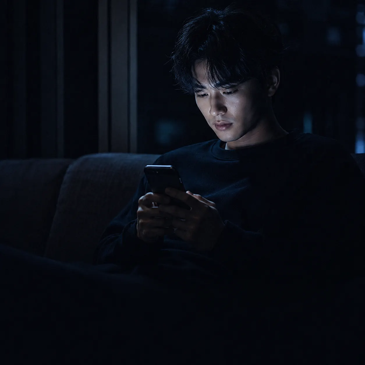 スマホでAI彼氏を設定する